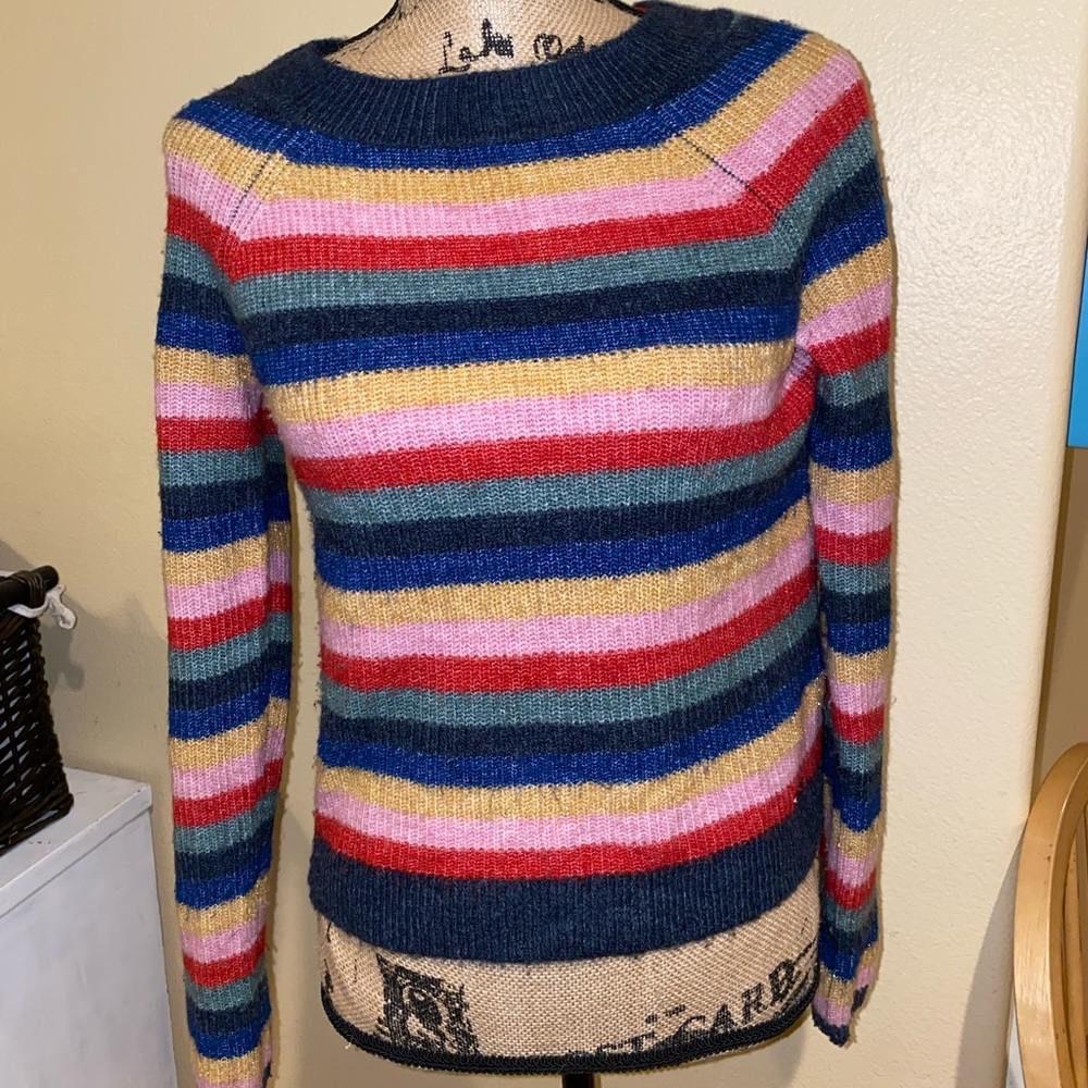 Rainbow Abercrombie and Fitch sweater